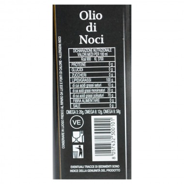 Olio di noci spremitura a freddo 250ml