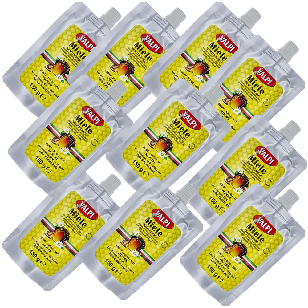 12 Miele sport quattromieli 150g