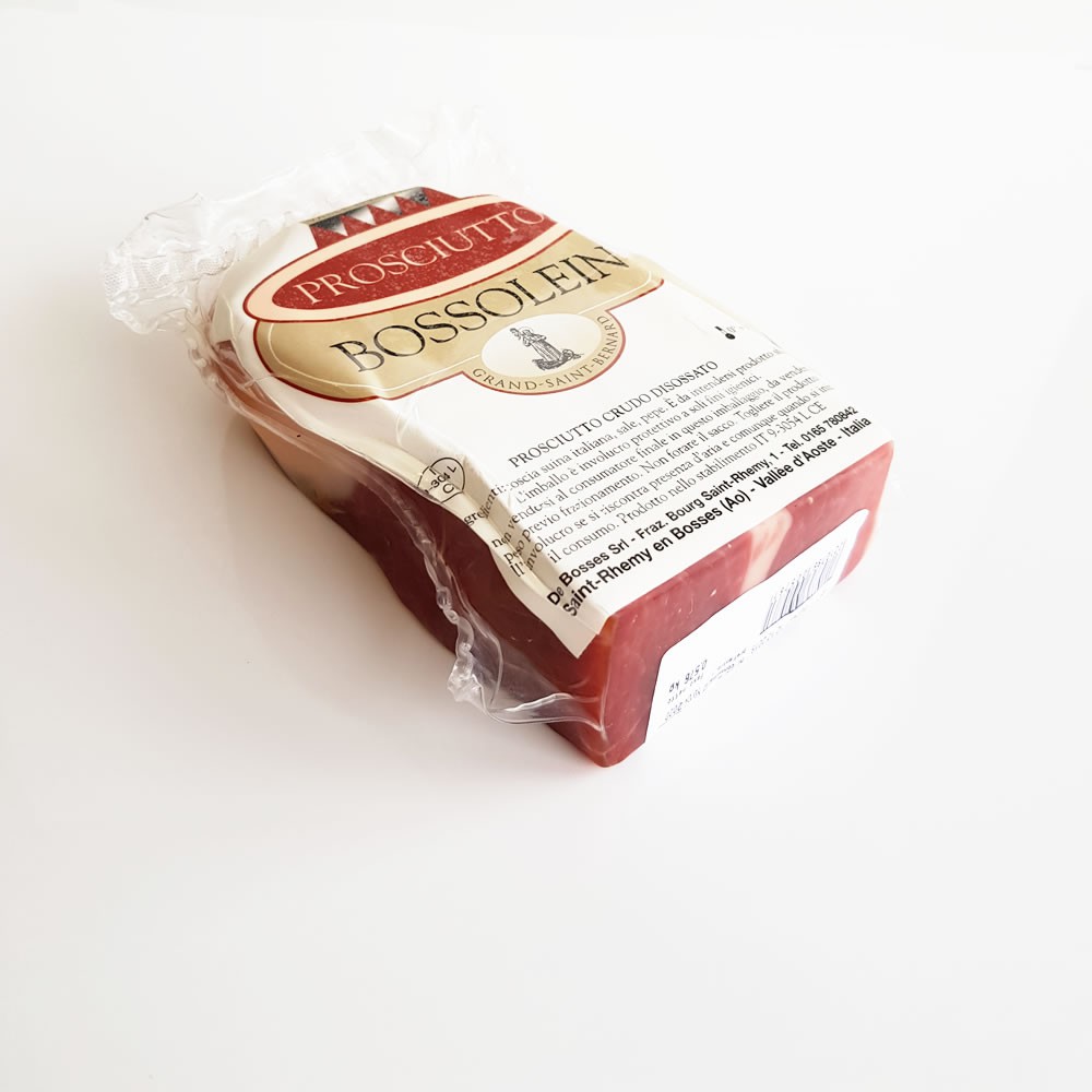 BOSSOLEIN disossato trancio  600gr. stagionatura 13 m