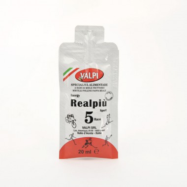 Realpiù 5 energy sport pacco 12 pezzi da 20g