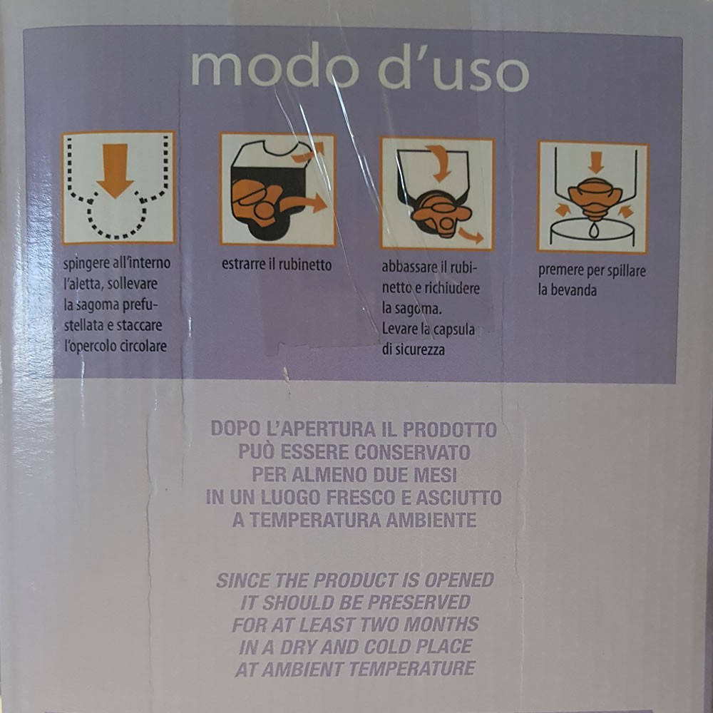 Succo di mela e mirtillo 100% naturale lt 5