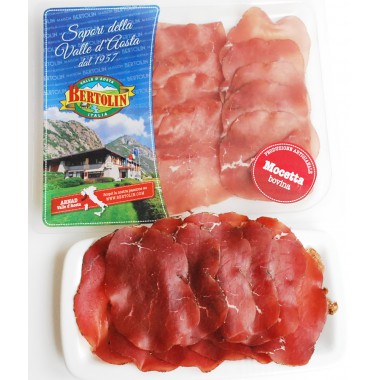 MOCETTA DI BOVINO valdostano affettato 12 buste da 90 gr
