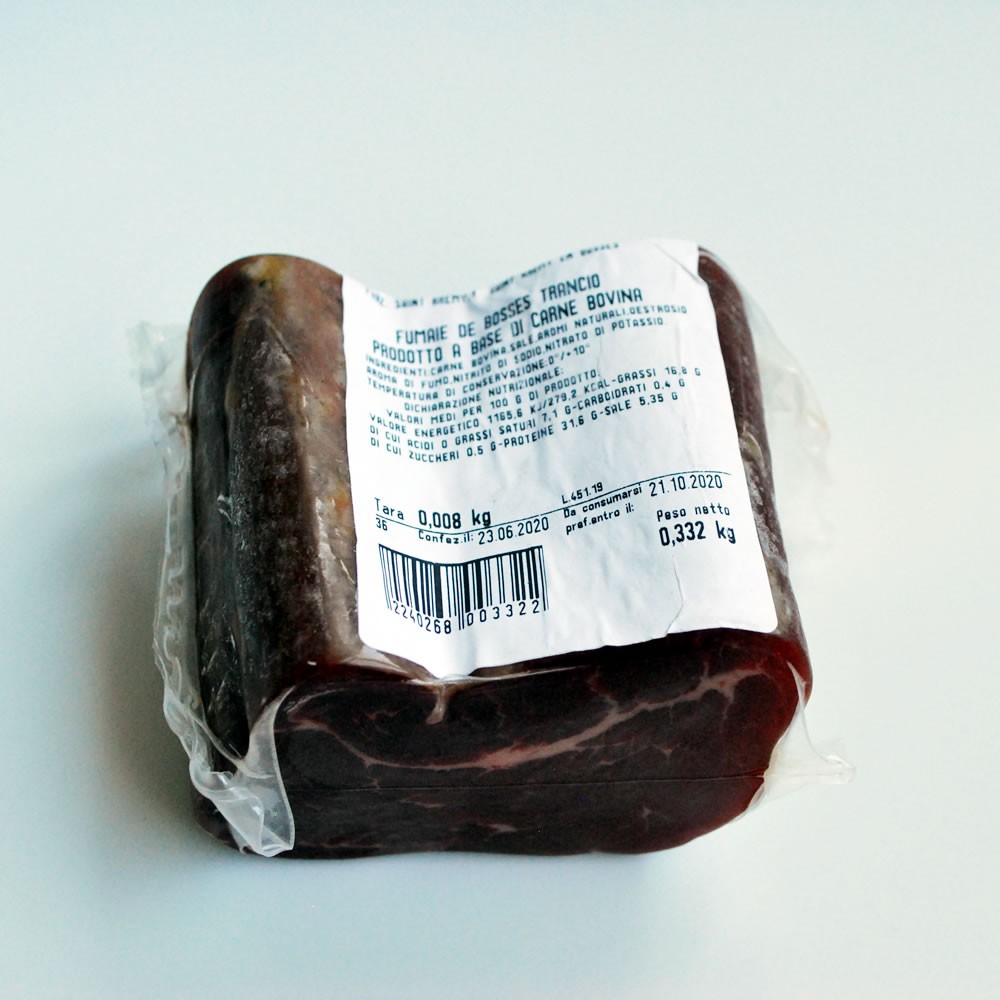 FUMAIE Mocetta affumicata tondino trancio 300 g
