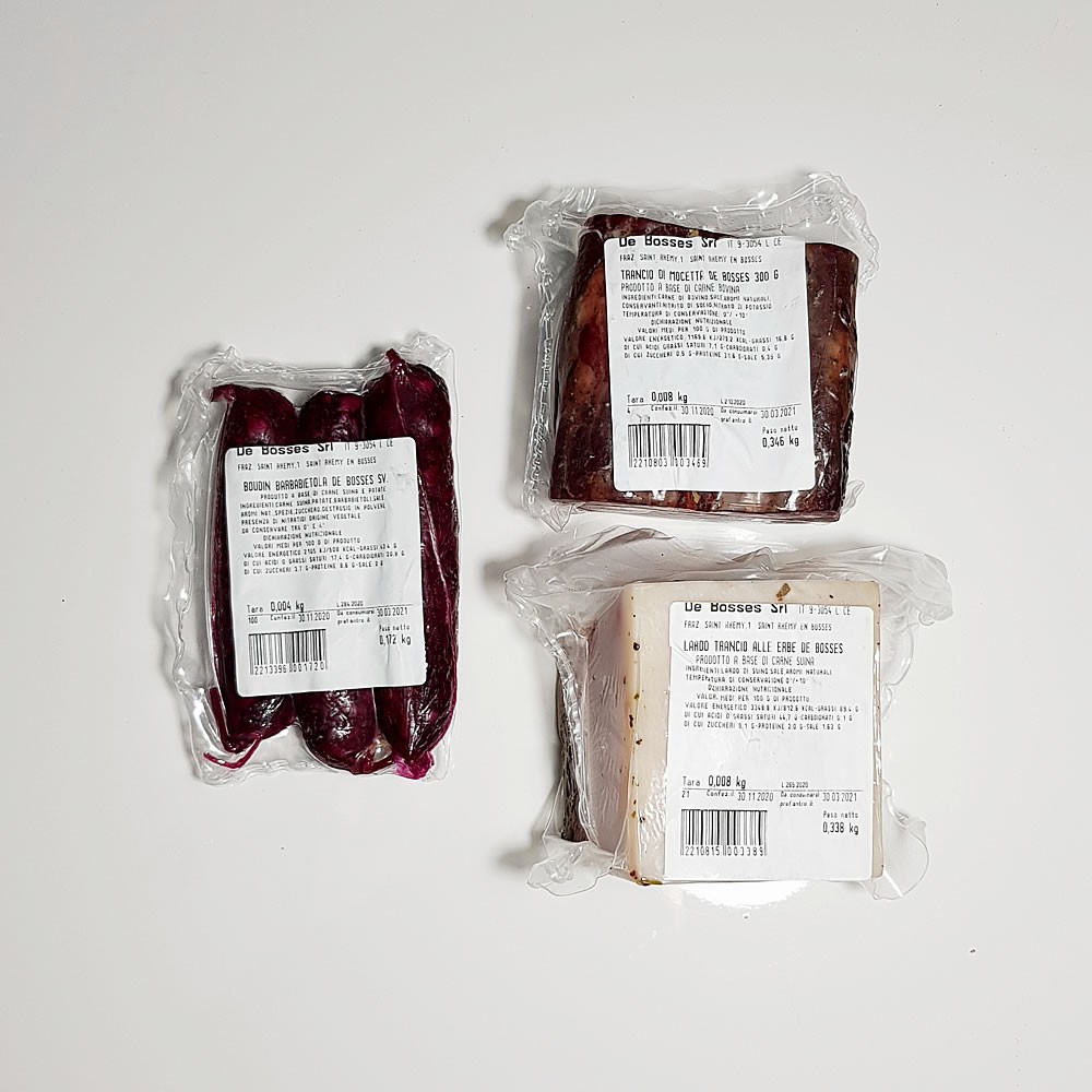 Tagliere valdostano piccolo "De Bosses"