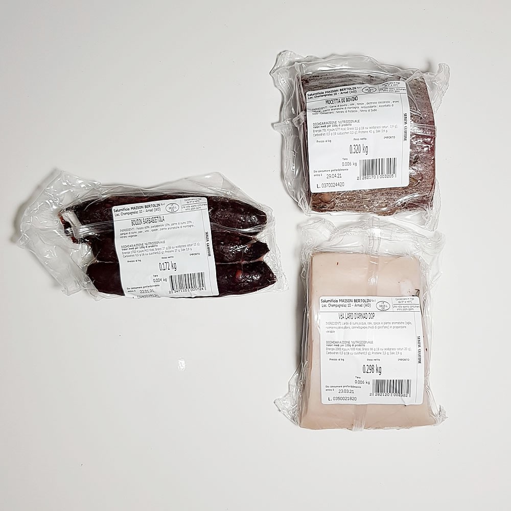 Tagliere valdostano piccolo "Bertolin"