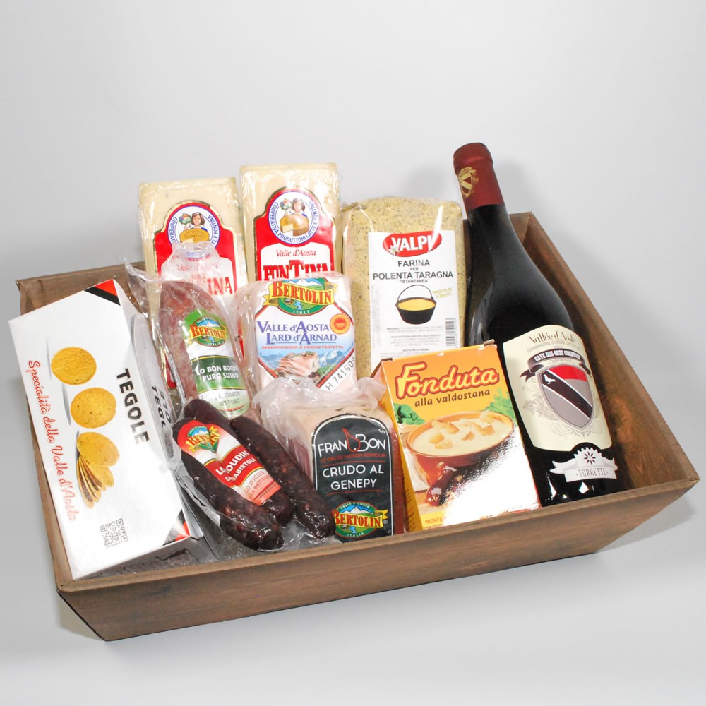 Grande cesto Valdostano “Mont Blanc”