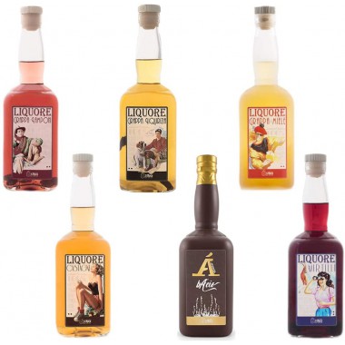 Liquori assortiti della Valle d'Aosta  - 6 bottiglie da 50cl