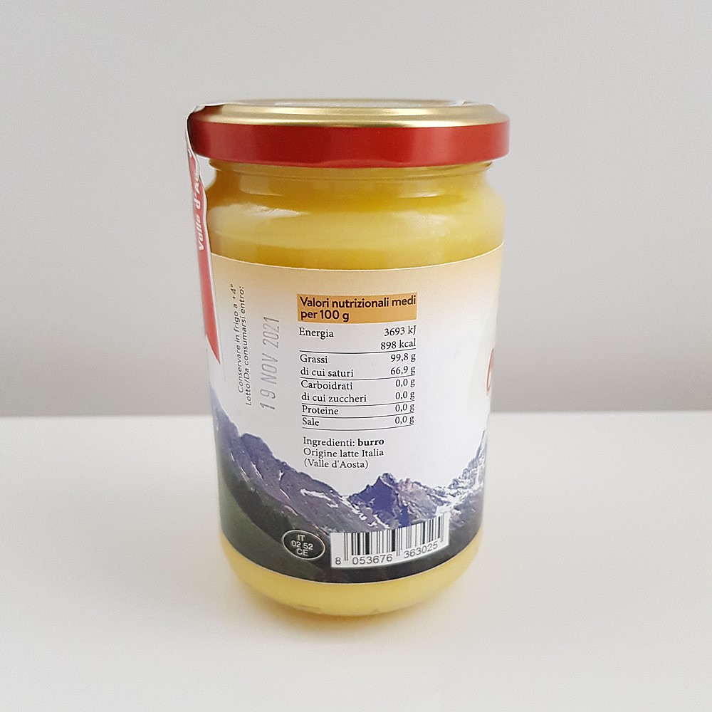 Burro chiarificato Puro Ghee - Beuro Colò 250g