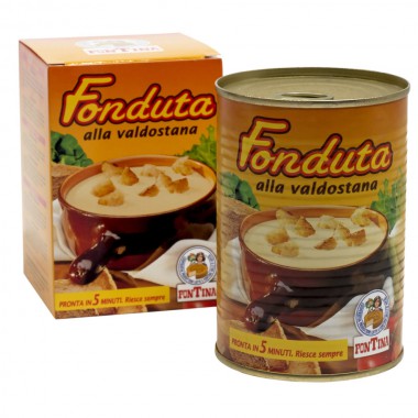 Fonduta valdostana 400gr - 6 lattine 2,4 kg