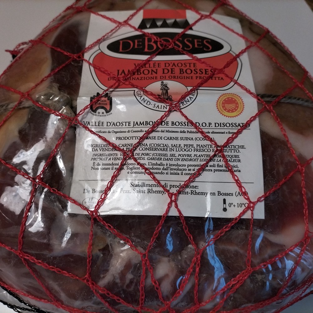 Jambon de Bosses DOP - boned decorated 8kg aged 18 months