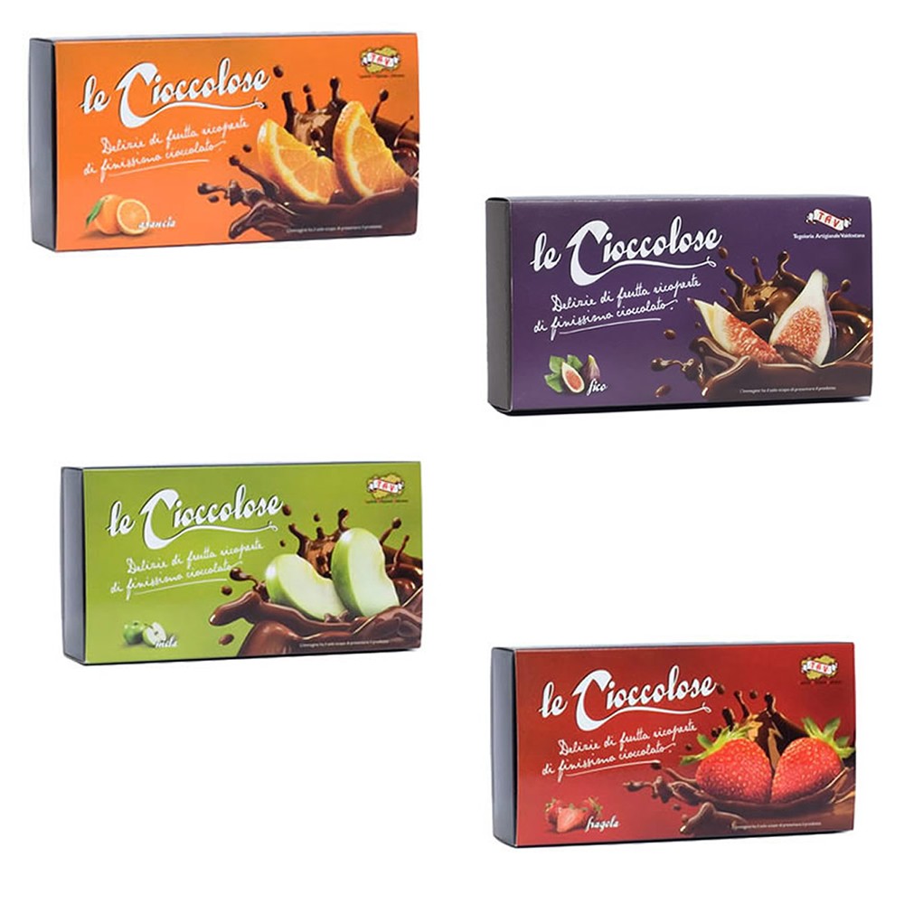 Cioccolose assortite 4 confezioni da 100g