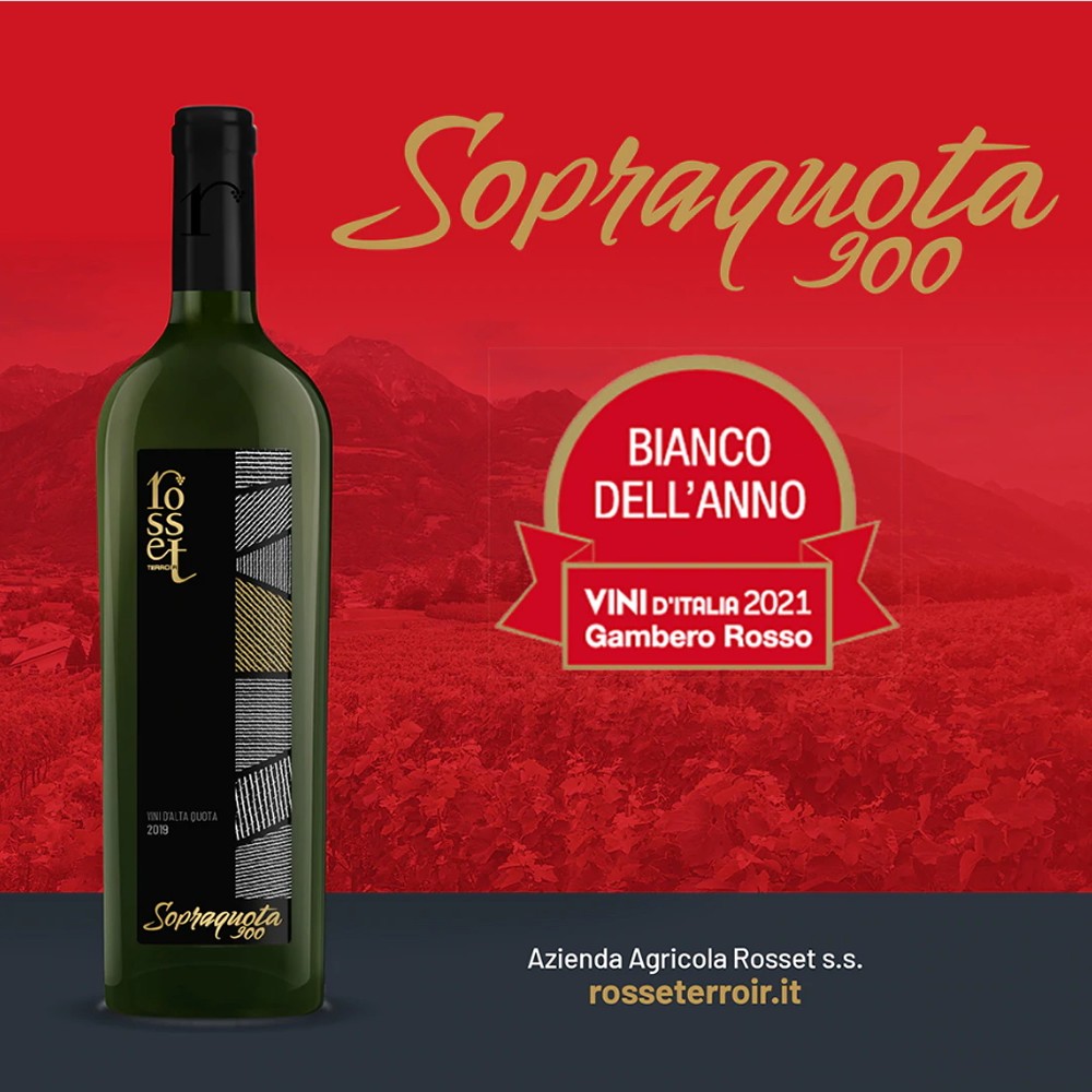 3 bottiglie -SOPRAQUOTA 900 - Rosset Terroir