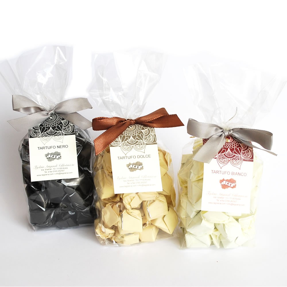 Confezione assaggio 3 tipi di tartufini - 600gr