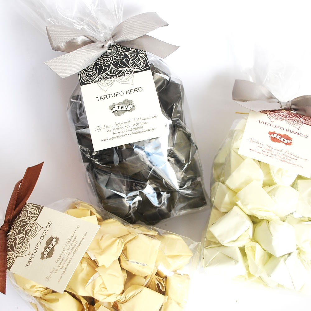 Confezione assaggio 3 tipi di tartufini - 600gr