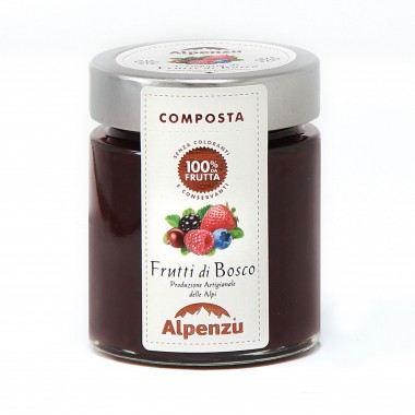 COMPOTE DE FRUITS DES BOIS 100% FRUIT 150gr