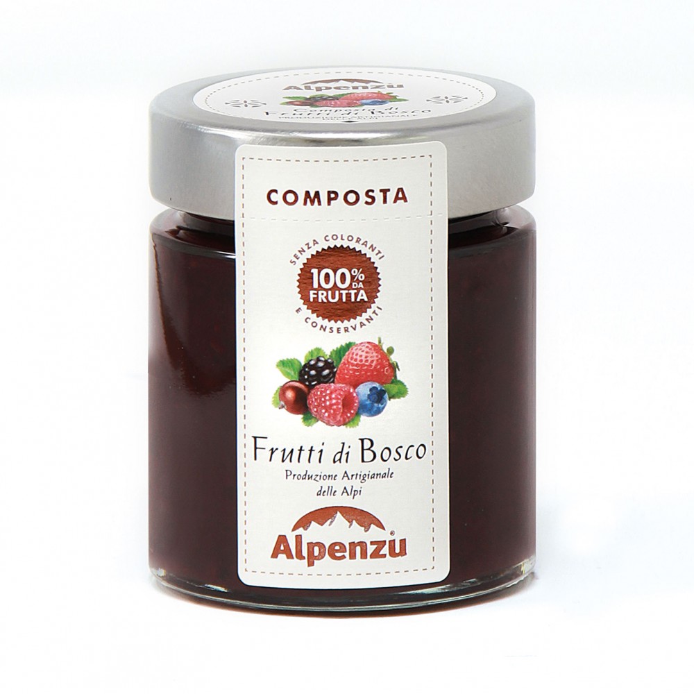 WILD BERRIES PRESERVE WITH 100% FRUIT 150gr