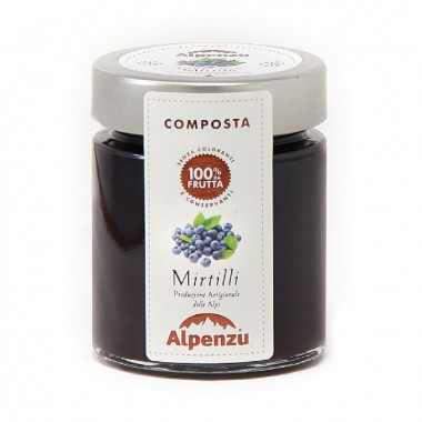 COMPOSTA DI MIRTILLI 350gr