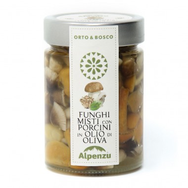 MIXED MUSHROOMS WITH PORCINI 310 G