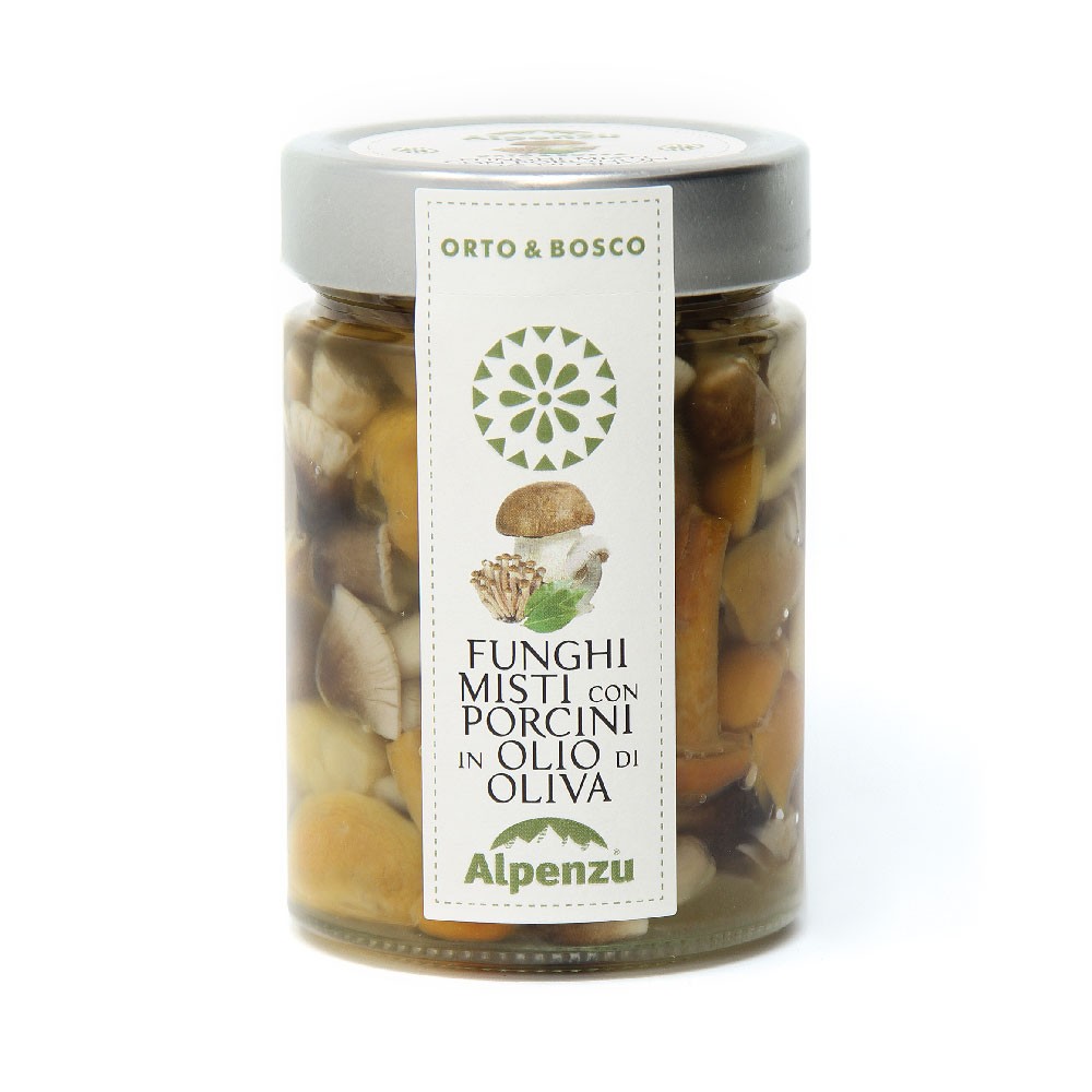 MIXED MUSHROOMS WITH PORCINI 310 G