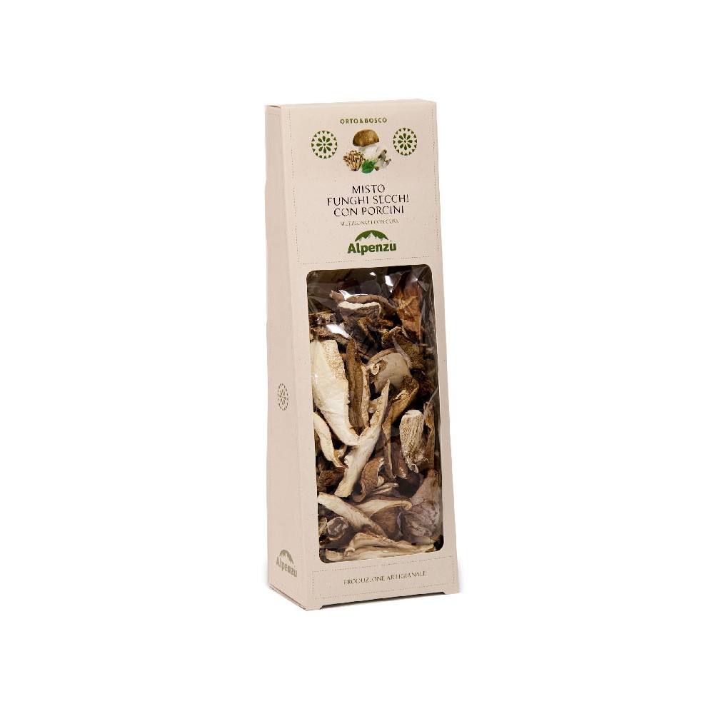 MISTO DI FUNGHI SECCHI CON PORCINI 100G