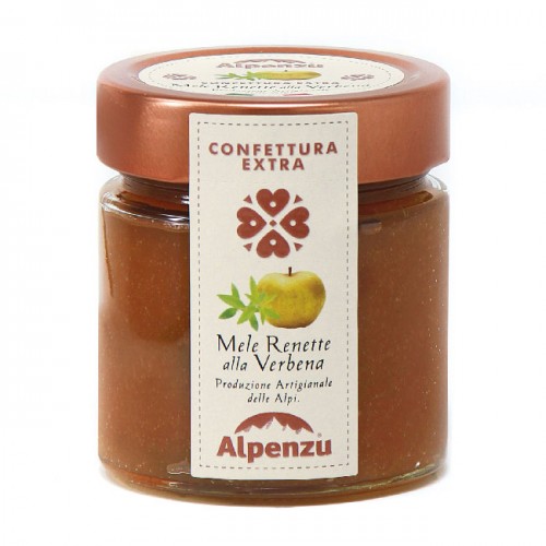 Confetture extra di mele renette alla verbena  270 G
