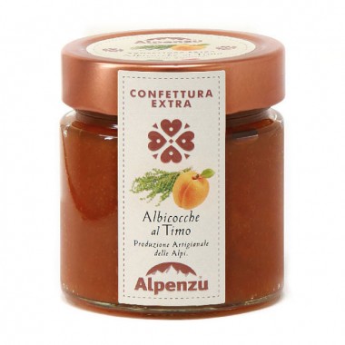 Confetture extra di albicocche al timo 270 G