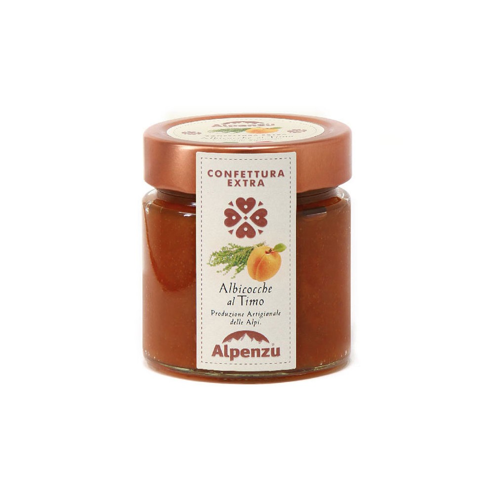 Confetture extra di albicocche al timo 270 G