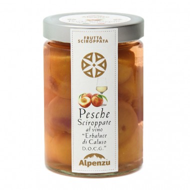 CONFETTURA EXTRA DI PESCHE BIANCHE CON BUCCIA 270 G