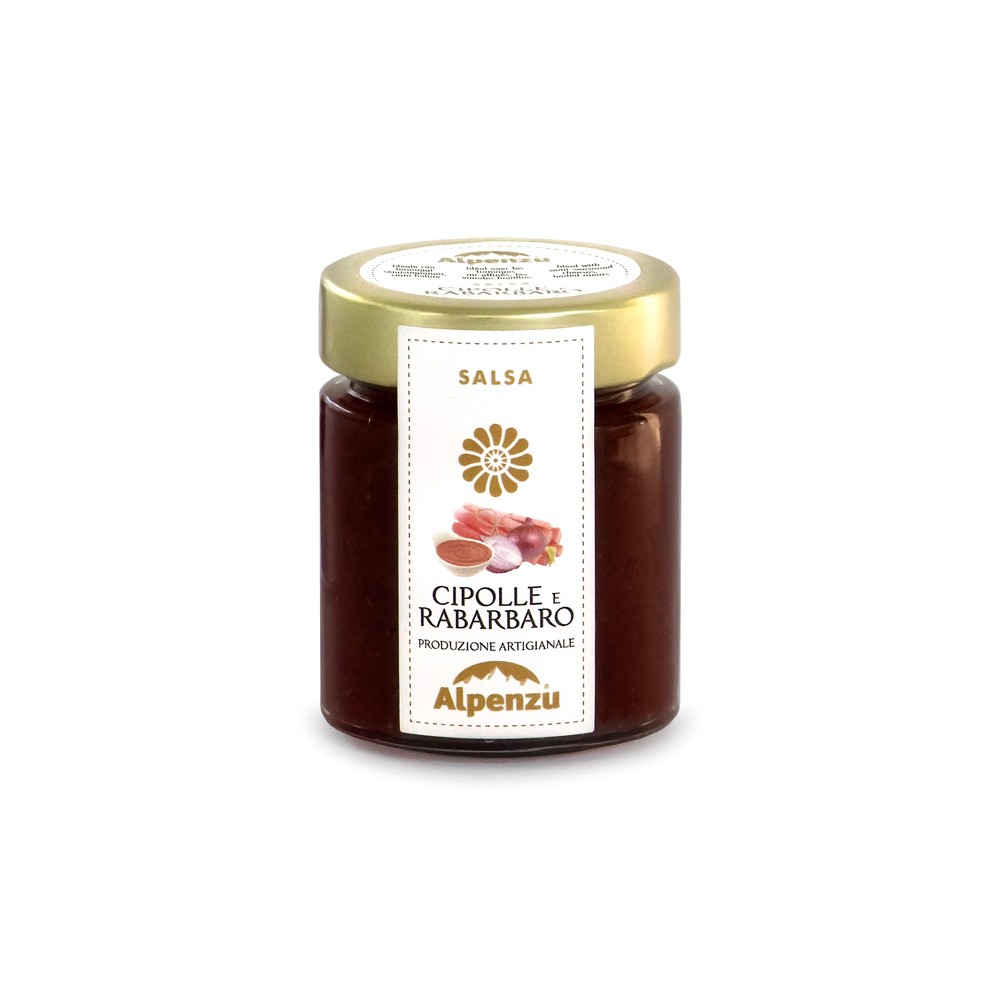 SALSA DI CIPOLLE E RABARBARO 160 G