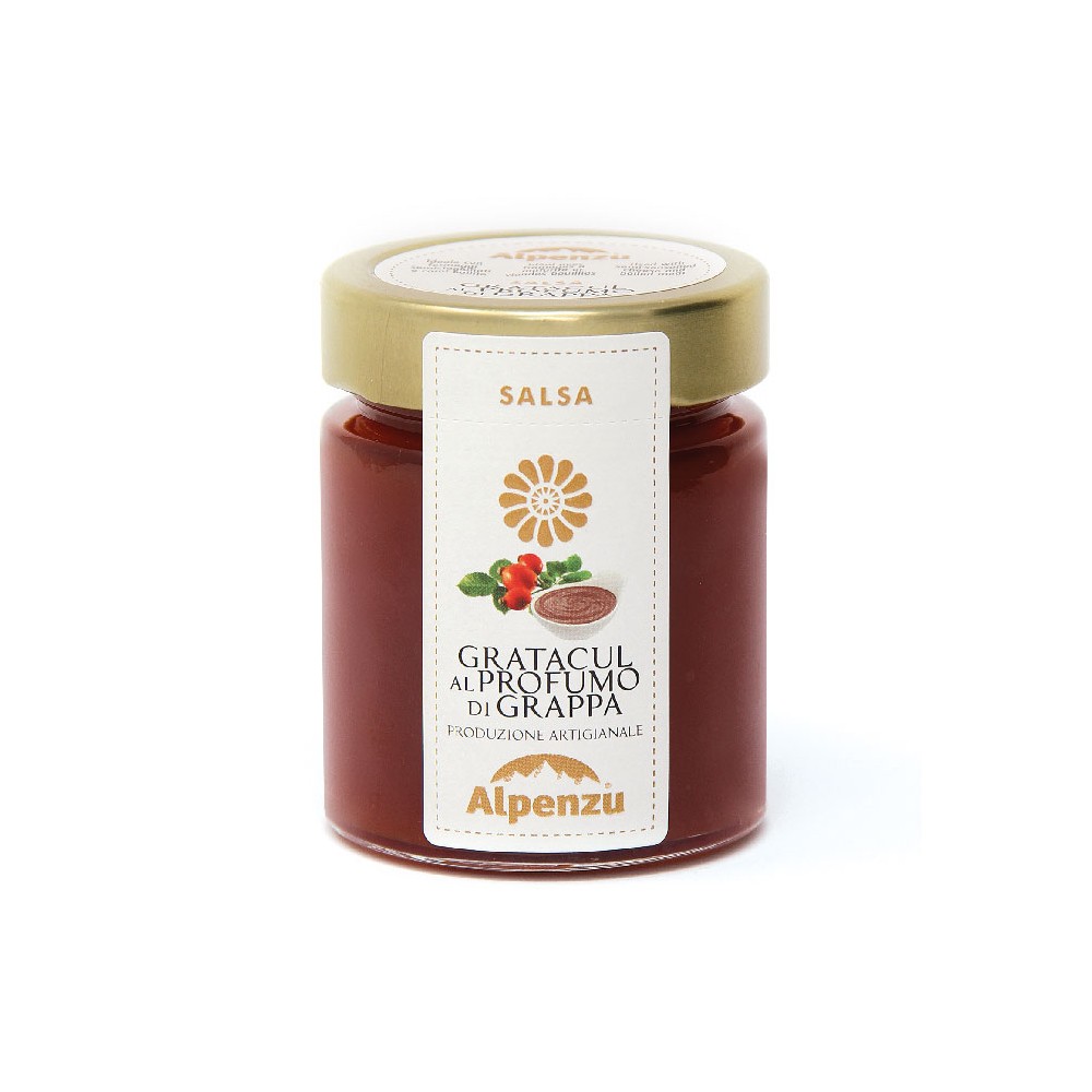 SALSA DI GRATACUL AL PROFUMO DI GRAPPA 170 G
