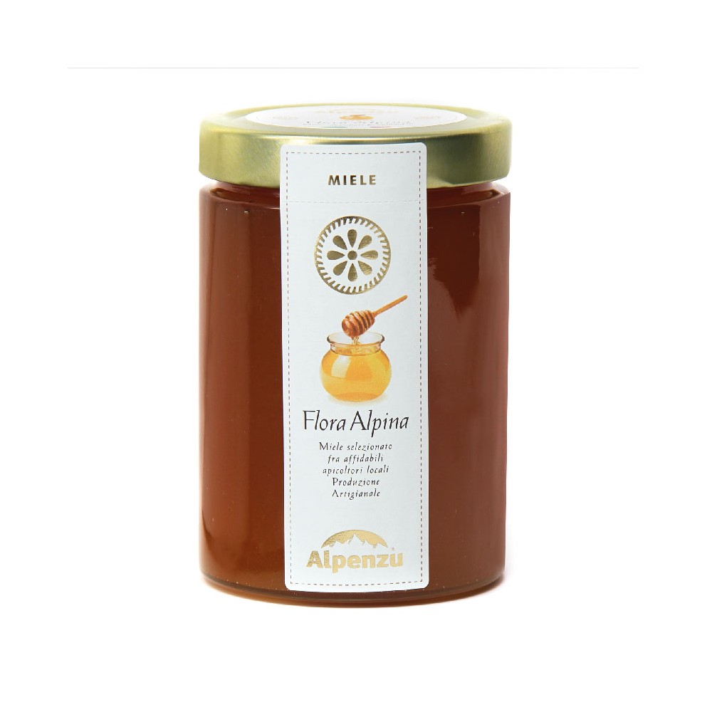 MIELE DI FLORA ALPINA 100% ITALIANO 750 g