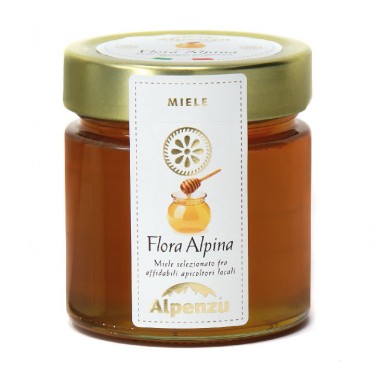 MIELE DI FLORA ALPINA 100% ITALIANO 300 g