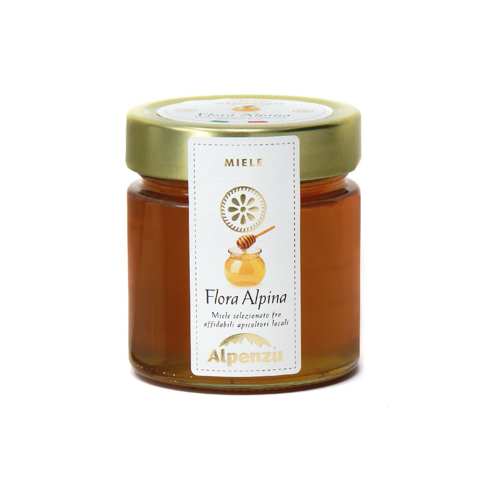 MIELE DI FLORA ALPINA 100% ITALIANO 300 g