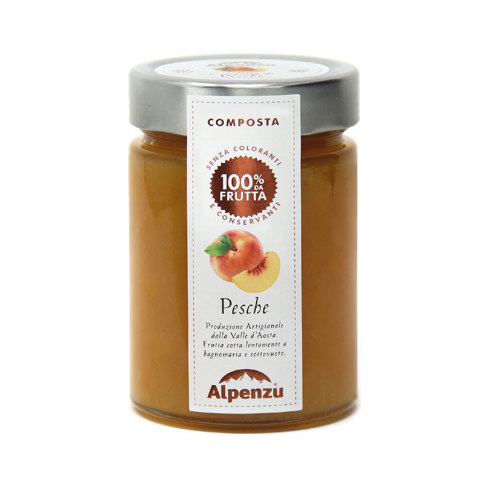 PEACHES PRESERVE WITH 100% FRUIT 350 g