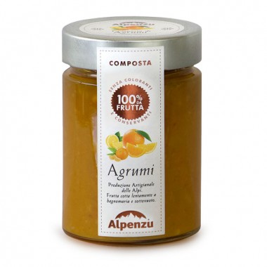 COMPOTE DE AGRUMES 100% FRUIT 350 G