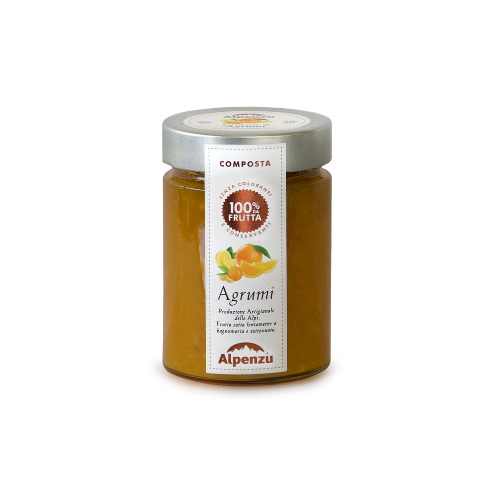COMPOSTA DI AGRUMI 100% DA FRUTTA 350 G