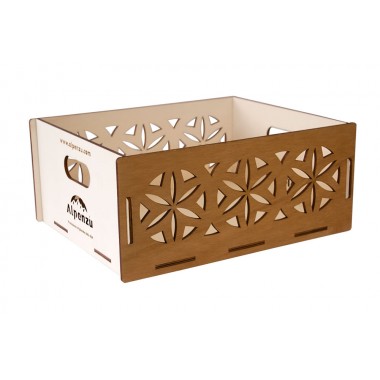 ALPENZU BIG WOODEN BOX (20 POTS)