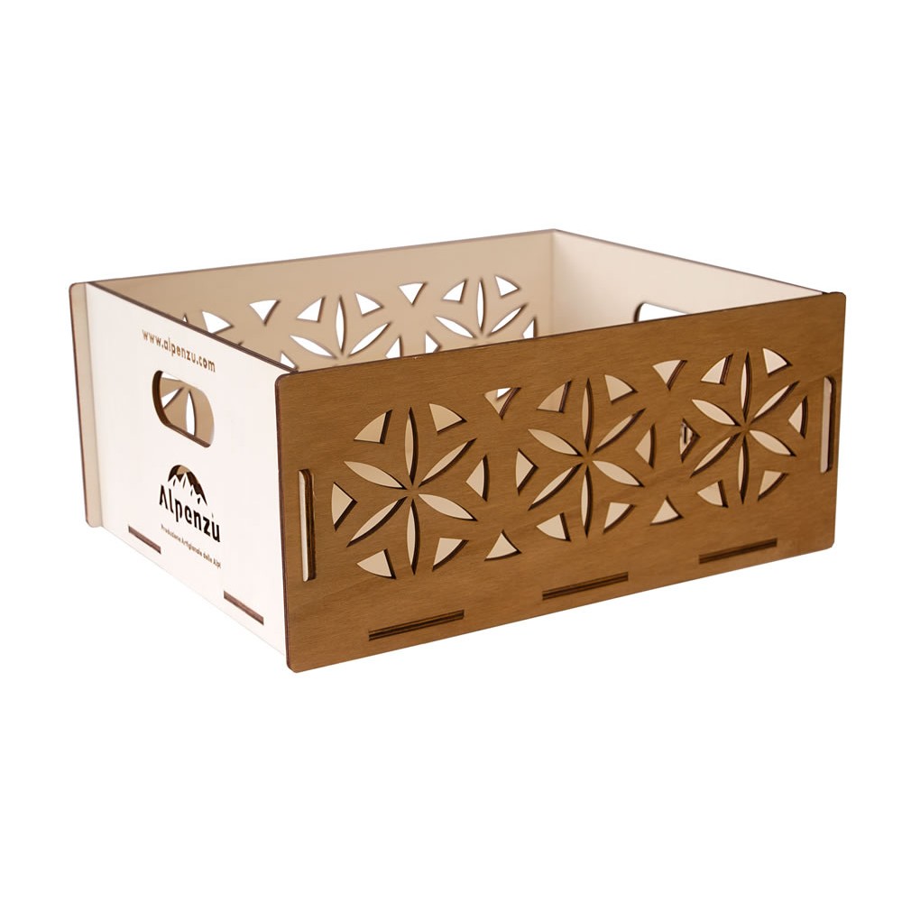 ALPENZU BIG WOODEN BOX (20 POTS)