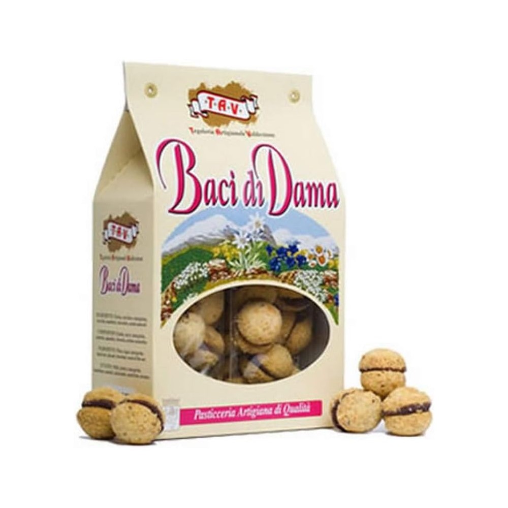Baci di Dama 200gr + Crema spalmabile alle Nocciole e cacao 150g