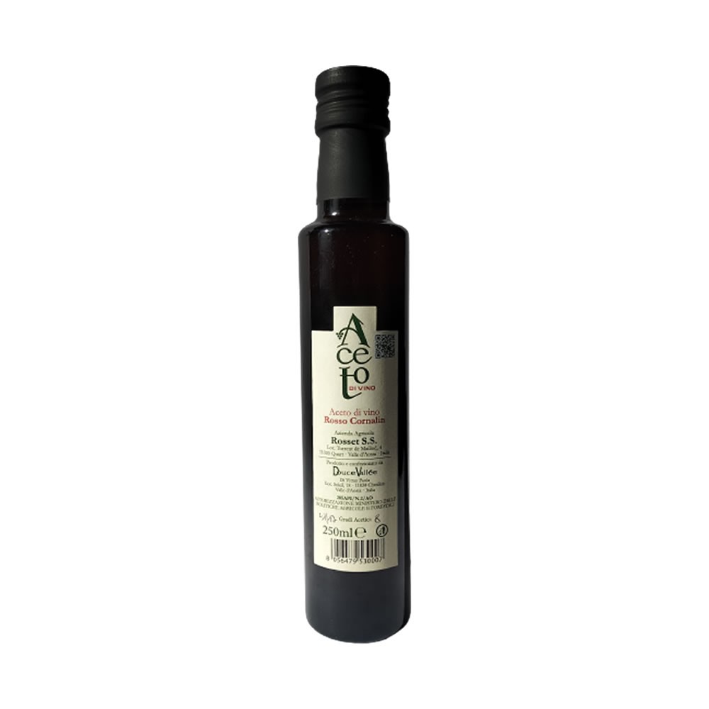Aceto di vino rosso Cornalin 250ml
