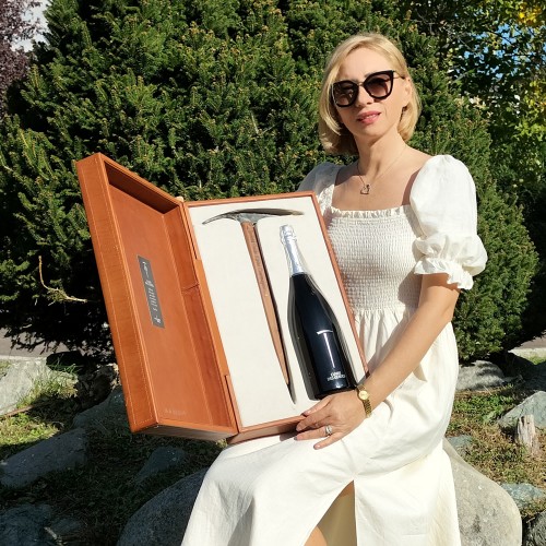 Edizione limitatissima Blanc de Morgex La Salle Metodo Classico guides 1,5 lt