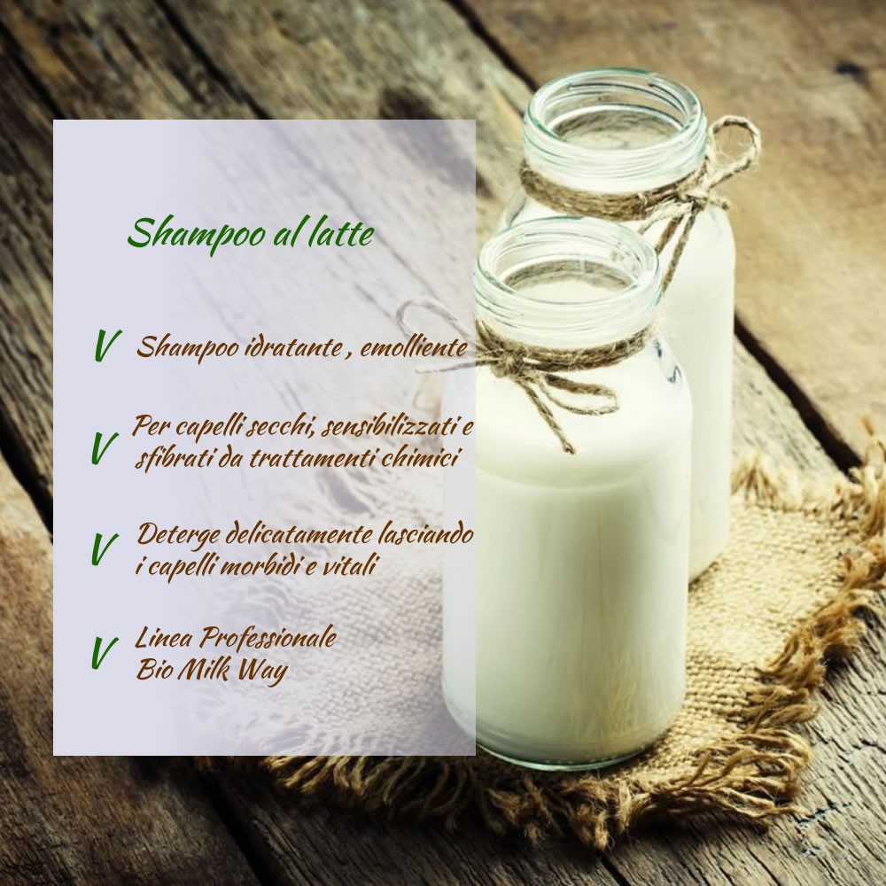 Milk shampoo 1 lt