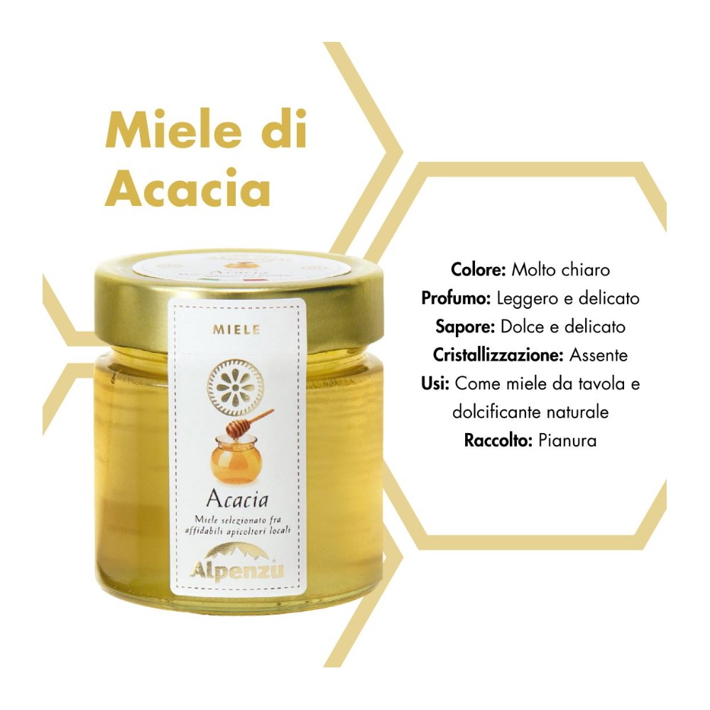 MIELE DI ACACIA 100% ITALIANO 300 g