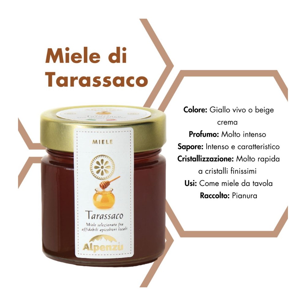 MIELE DI TARASSACO 100% ITALIANO 300 g