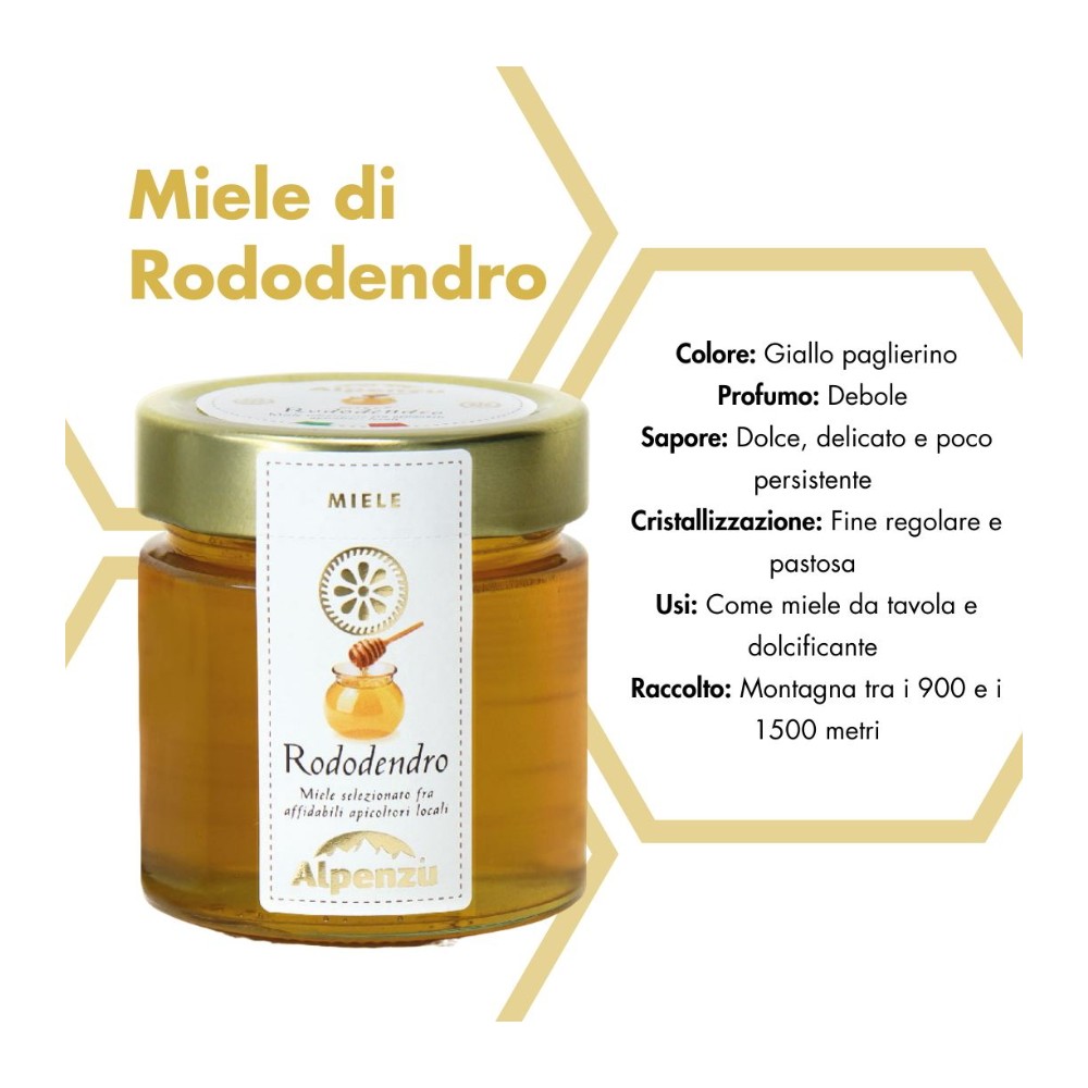 MIELE DI RODODENDRO 100% ITALIANO 300 g