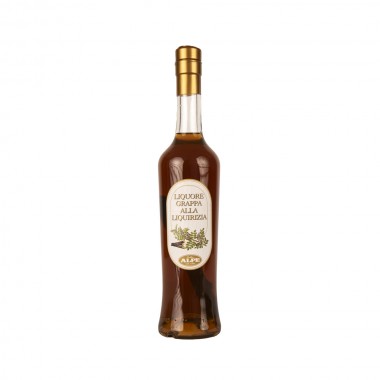 Liquore base grappa alla liquirizia Valle d'Aosta - 50cl - 28% vol