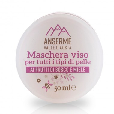 Maschera viso ai frutti di bosco e miele 50 ml