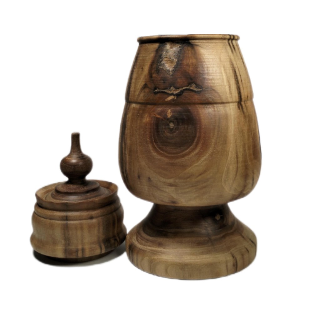 Aosta Valley walnut grolla 27 cm - (single piece)