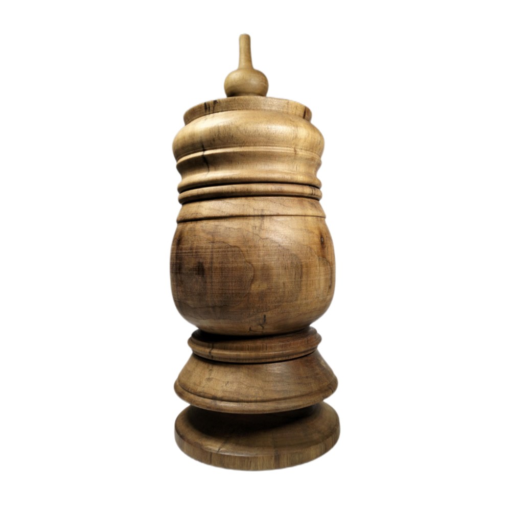 Aosta Valley walnut grolla 34 cm - (single piece)