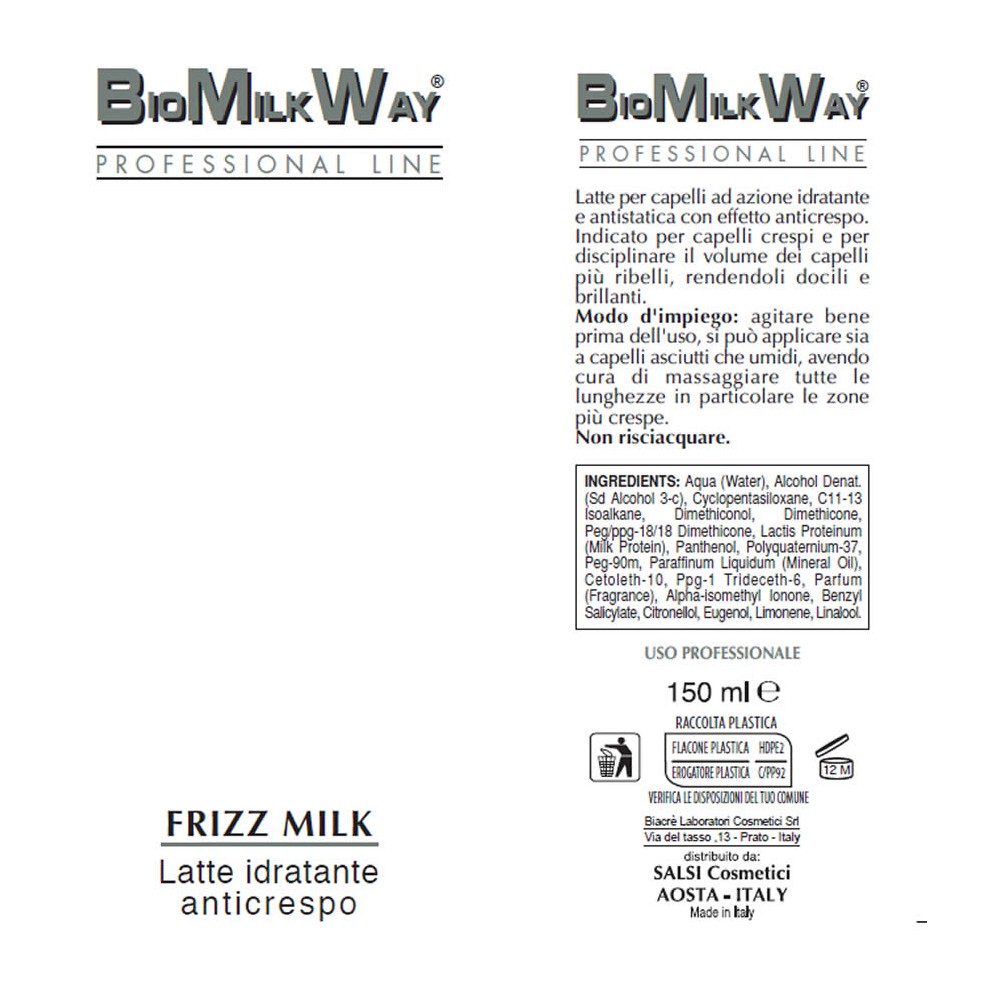 Frizz milk 150 ml